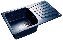 Granfest Мойка кухонная Standart GF-S850L Синий – фотография-1